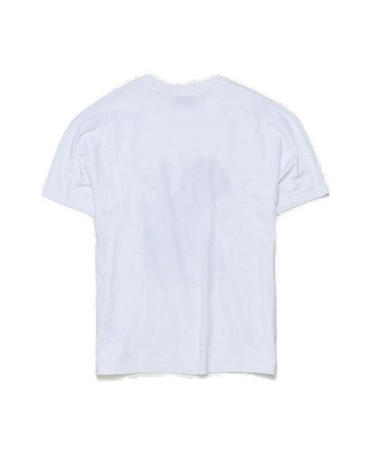 Carne Bollente White Call Now Graphic Printed T-Shirt