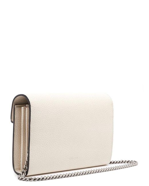 Gucci White Dionysus Mini Clutch Bag