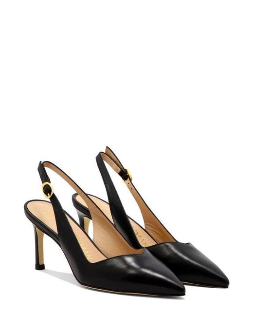 Stuart weitzman hotsell edith slingback pumps