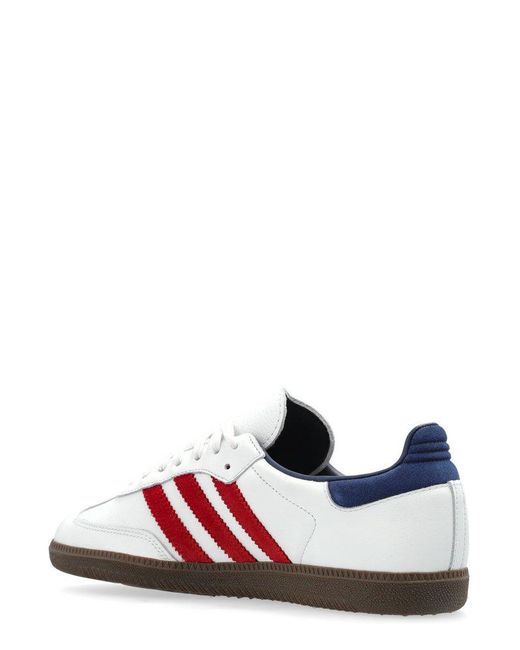 Adidas Originals White Sports Shoes Samba Og for men