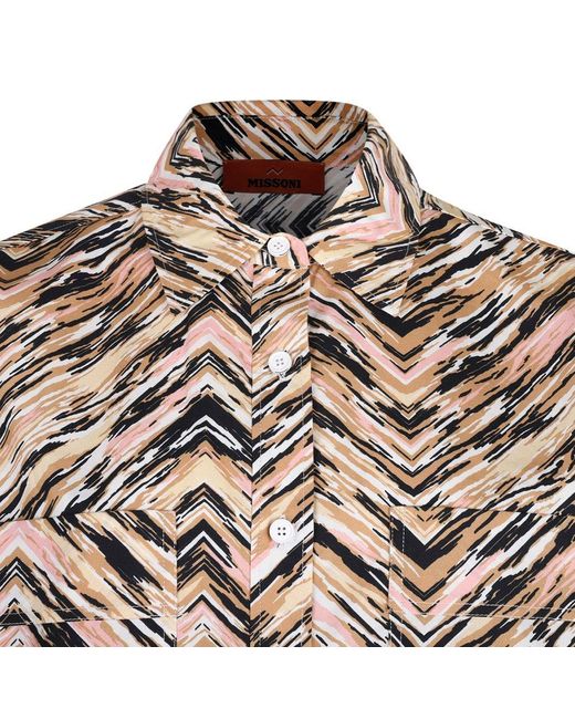 Missoni Natural Buttoned Shirt