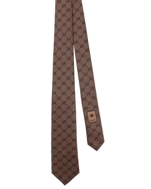 Gucci Brown Tie for men
