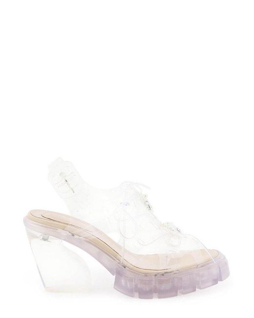 Simone Rocha Multicolor Jelly Trek Lace-up Sandals