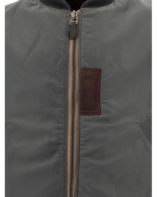 Buzz Rickson's U.S. Air Force Bomber Jacket in Grey for Men | Lyst UK