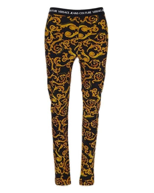 Versace Jeans Couture Couture-printed High Waist Leggings