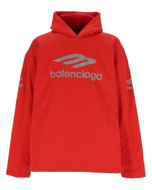 Balenciaga Red Sweaters for men