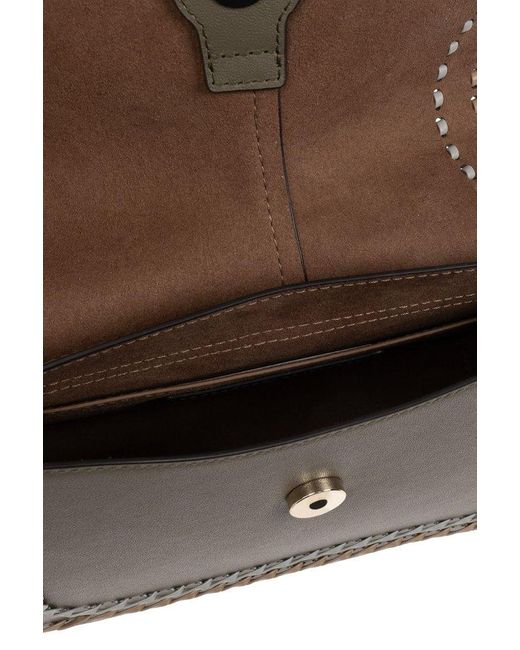 Furla Metallic Flow Top Handle Bag