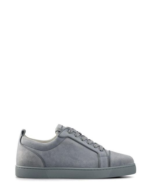 Christian Louboutin Gray Louis Junior Low-top Sneakers for men