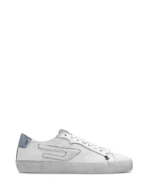 DIESEL White S Leroji Low-top Sneakers