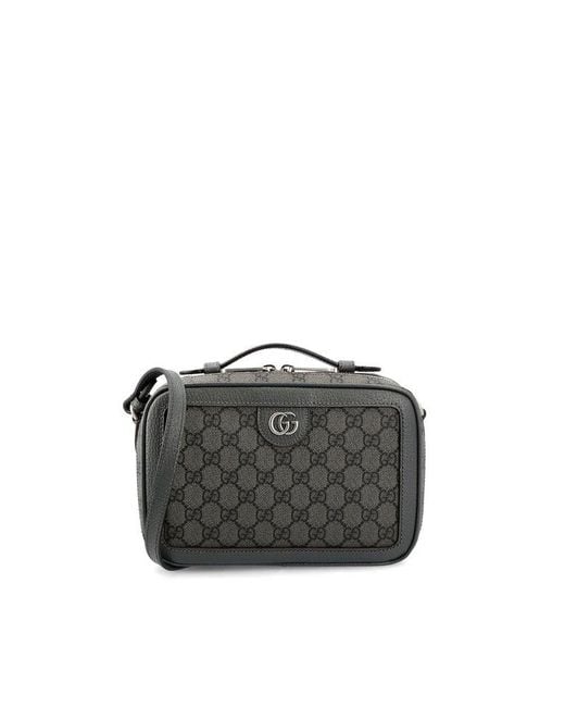 Gucci Ophidia Small Shoulder Bag in Black Lyst