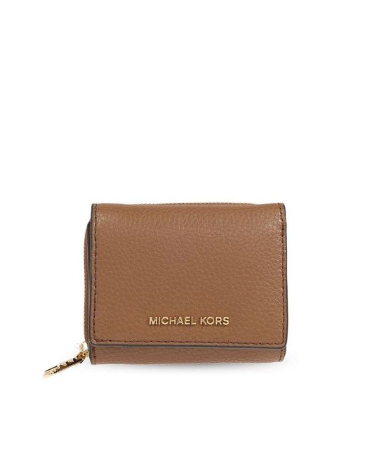 MICHAEL Michael Kors Brown Wallet 'Empire'