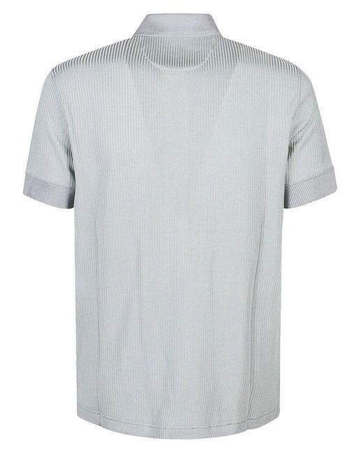 Tom Ford Gray Short Sleeve Polo Shirt for men