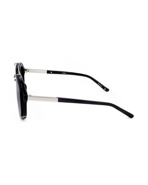 Linda Farrow Black X 3.1 Phillip Lim Pilot Frame Sunglasses for men