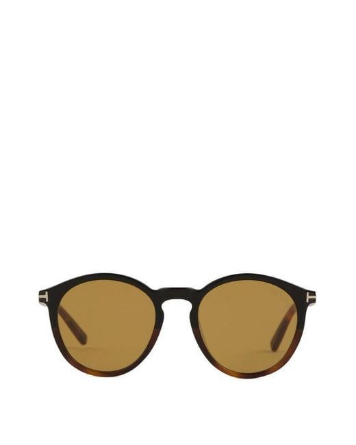 Tom Ford Multicolor Round Frame Sunglasses for men