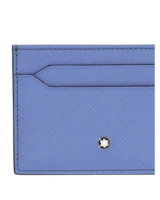 Montblanc Blue Sartorial Card Holder for men