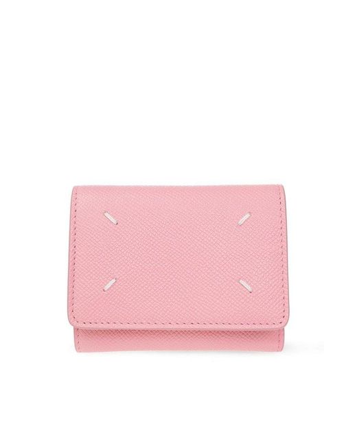 Maison Margiela Pink Leather Wallet