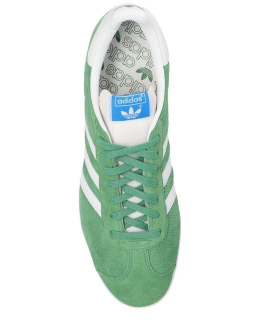 Adidas Originals Green Gazelle Lace-up Sneakers for men
