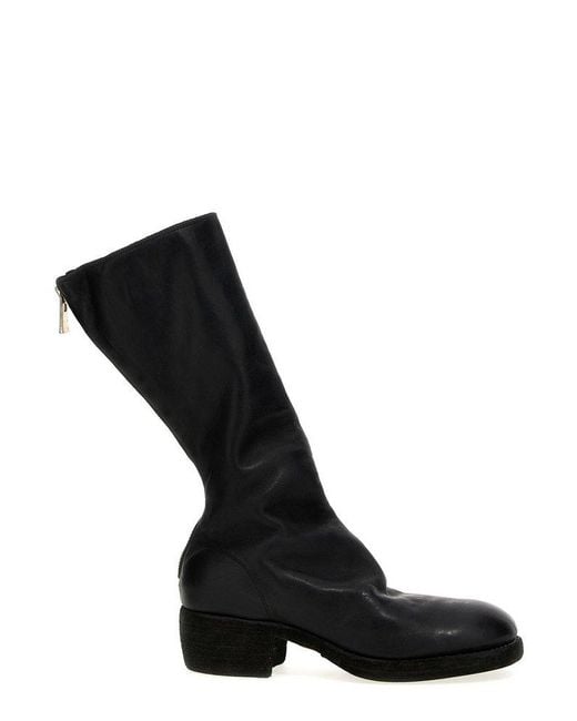 Guidi Black '789zx' Ankle Boots