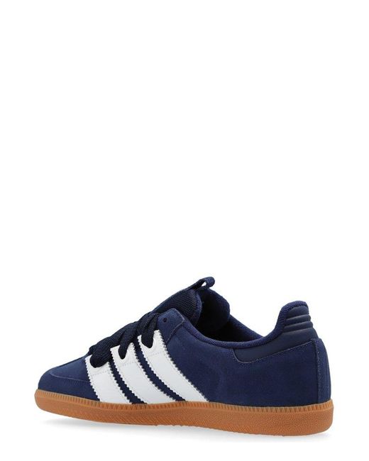 Adidas Originals Blue Samba Og Low-top Sneakers
