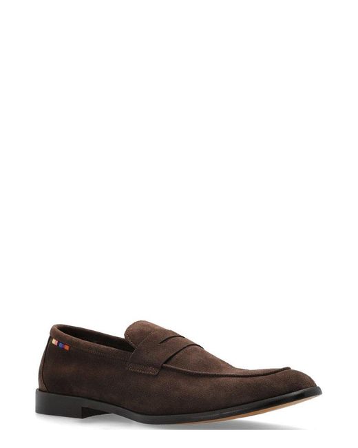 Paul Smith Brown Suede Shoes Type Loafers for men