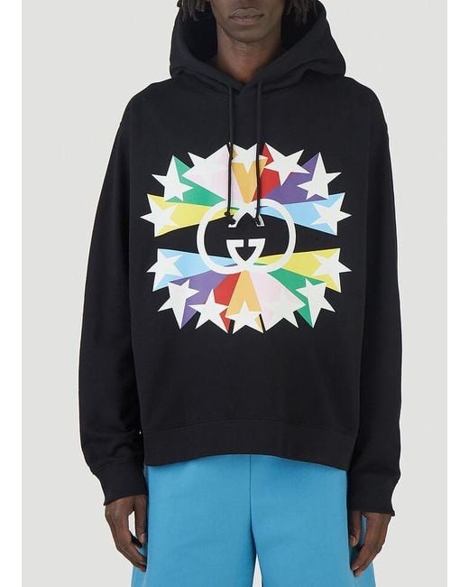 Gucci Gucci Boutique print hoodie - Black