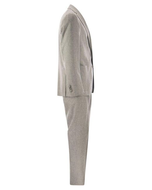 Tagliatore Gray Wool Suit for men
