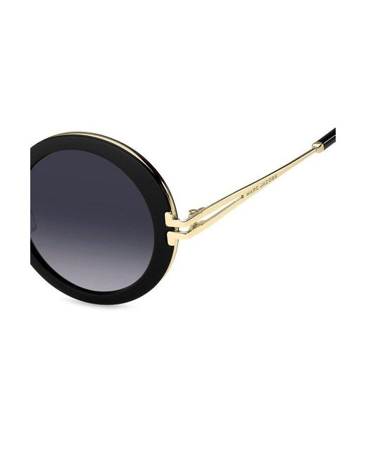 Marc Jacobs Blue Round Frame Sunglasses