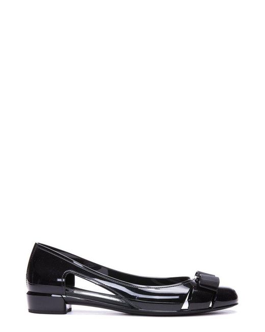 ferragamo jelly flats review