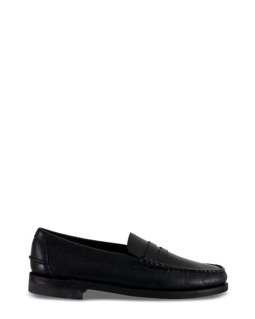 Sebago Black Schuhe Dan Slip-on Loafers for men