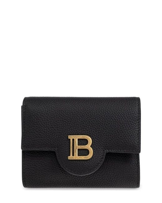 Balmain Black B Buzz 23 Wallet for men