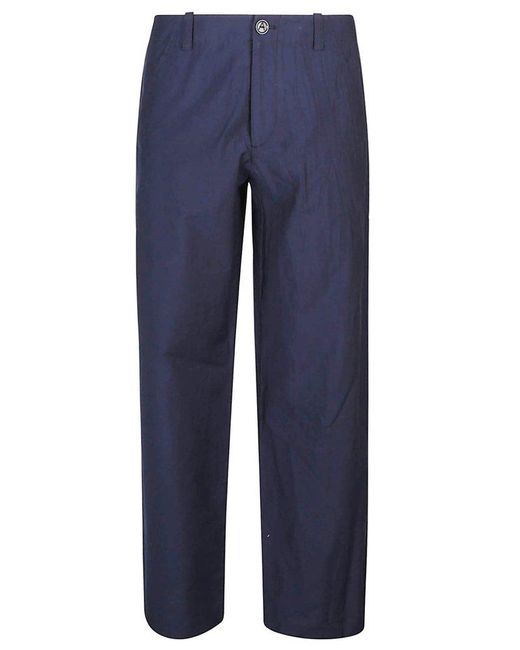 A.P.C. Blue Mathurin Straight-Leg Tailored Trousers for men