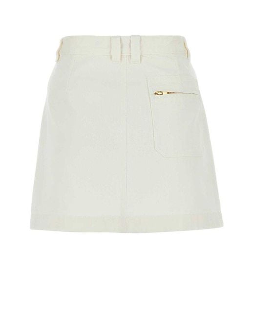 A.P.C. White Skirts