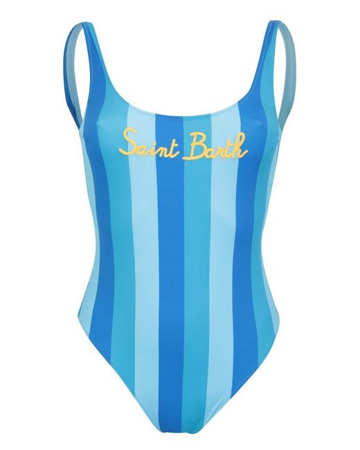 Mc2 Saint Barth Blue Swimwear