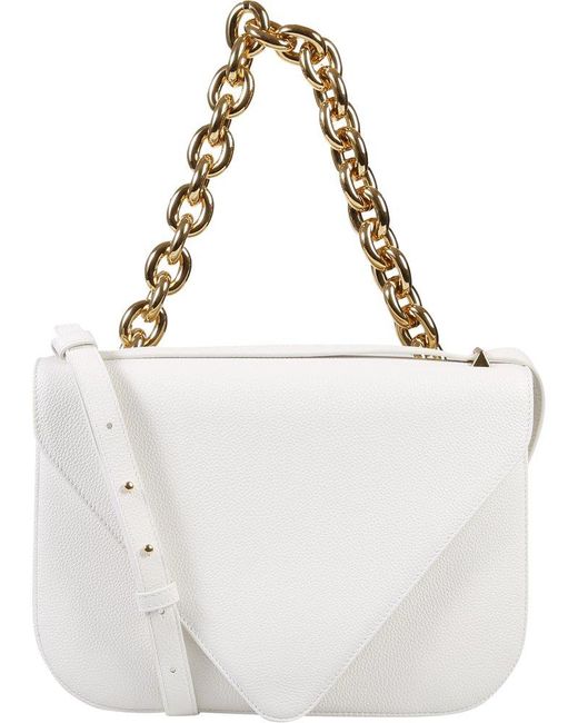 Bottega Veneta Medium White Mount Bag