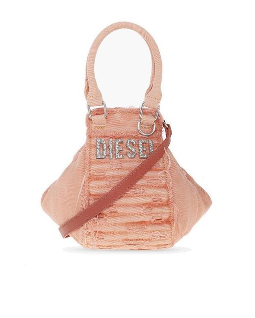 DIESEL Pink 'd-vina D-vina-c' Shoulder Bag