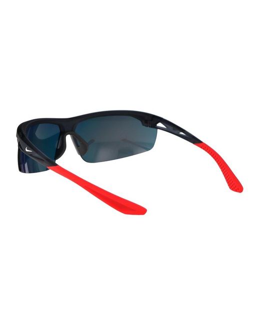 Nike Red Windtrack M Rectangle Frame Sunglasses