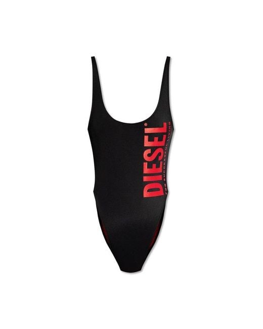 DIESEL Black ‘Bfsw-Pamela’ One-Piece Swimsuit