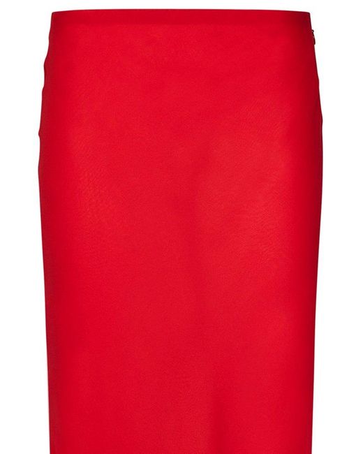 Khaite Red Ny The Mauva Skirt