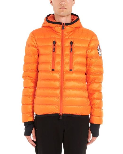 3 MONCLER GRENOBLE Orange Kavik Down Jacket for men