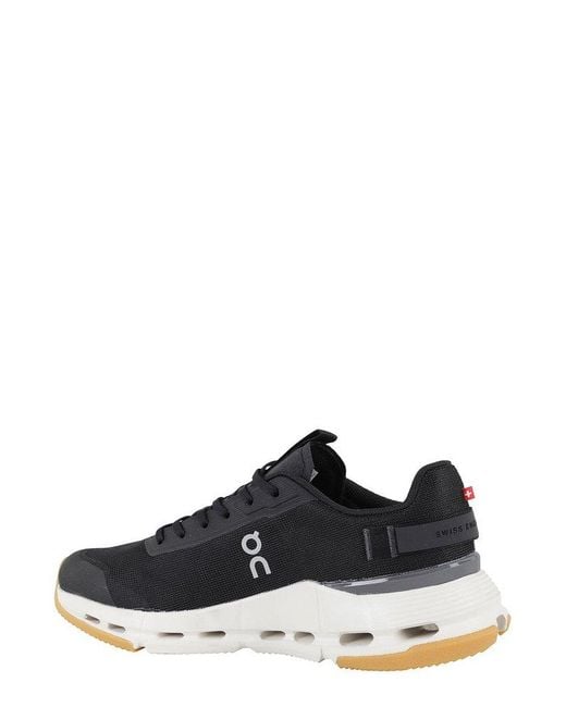 On Shoes Black Cloudnova Form 2 Lace-Up Sneakers