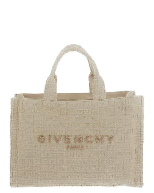 Givenchy Natural Signature 4G Motif Open-Top Tote Bag for men
