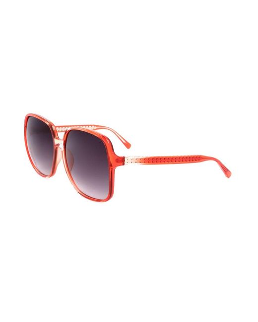 Linda Farrow Black X Matthew Williamson Oversized Frame Sunglasses