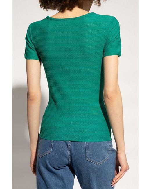 Rag & Bone Green Top 'Julia'