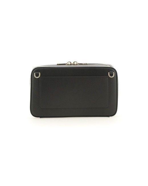Dolce & Gabbana Black Dg Small Leather Camera Bag