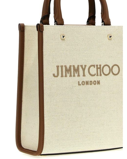 Jimmy Choo Natural Avenue S Tote Bag