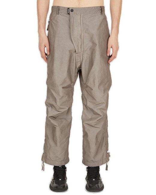 NEMEN Natural Breeze Straight-Leg Drawstring Hem Overpants for men