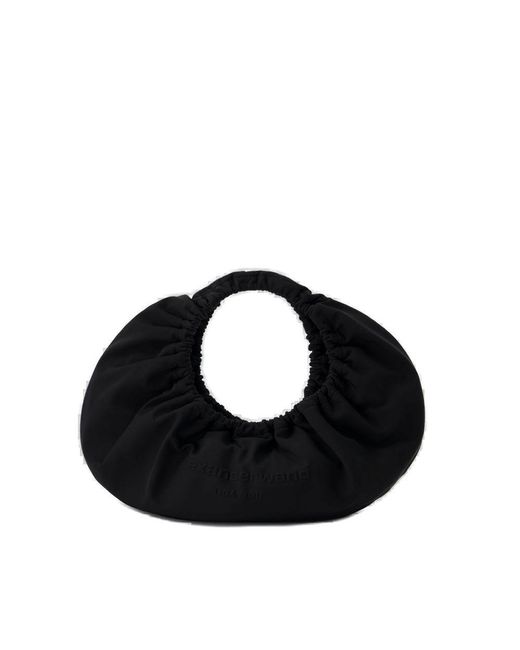 Alexander Wang Black Crescent Medium Shoulder Bag
