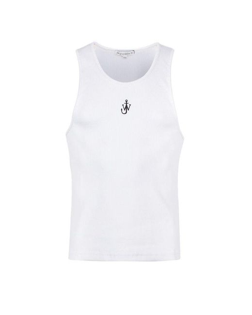 J.W. Anderson White Jw Anderson T-Shirts & Tops for men