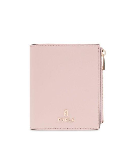 Furla Pink 'camelia Small' Wallet,