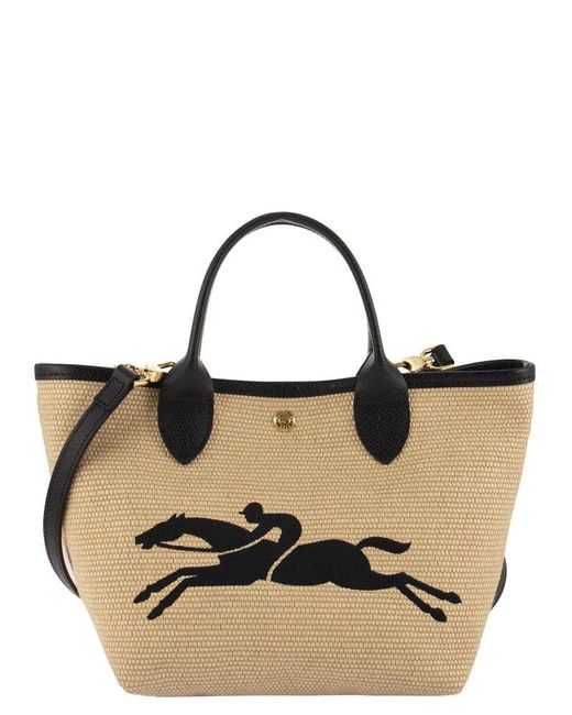 Longchamp Le Panier Pliage - Hand Bag S in Brown | Lyst UK